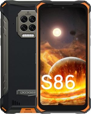 Ecost Customer Return Dooge S86 Outdoor Handy 8500mAh battery, 6GB+ 128GB memory Octa-Core smartp
