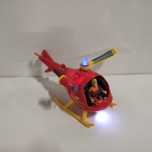 Ecost Customer Return Simba 109251077 - Fireman Sam Helicopter Wallaby with Tom Figure