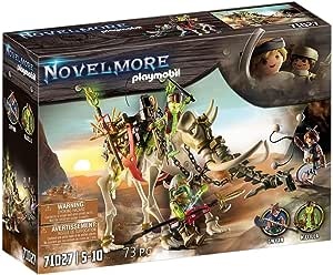 Ecost Customer Return PLAYMOBIL Novelmore 71027 Sal'ahari Sands - Mammoth Attack, toy for children a