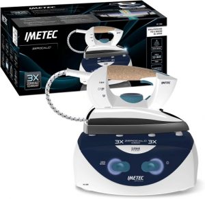 Ecost Customer Return, Imetec Zerocalc Ps1 2000 Compact Iron, Pump Pressure up to 3.8 Bar, Anti-Lime Ecost Customer Return, Imetec Zerocalc Ps1 2000 Compact Iron, Pump Pressure up to 3.8 Bar, Anti-Lime