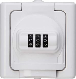 Ecost customer return Kopp BlueElectric 109802008 SurfaceMounted Wet Room Protective Contact Socket