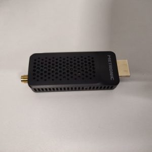 Ecost customer return Metronic 441625 Decoder TDT Dongle Stick DVBT2 HEVC HDMI USB