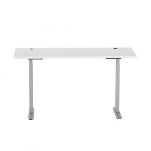 Adjustable Height Table Up Up Bjorn Gray, Table top L White Adjustable Height Table Up Up Bjorn Gray, Table top L White