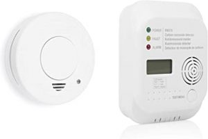 Ecost prekė po grąžinimo Smartwares FSE-19203 Smoke Co Detector Set, Weiß, 1 Piece