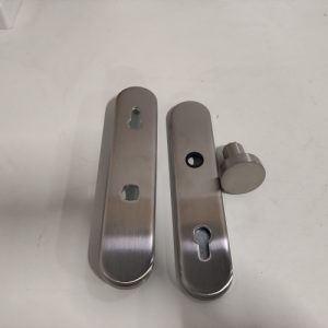 Ecost Customer Return in.Alpertec in. 28820010B Protective Fitting Moscow -LS Satin Stainless Steel Ecost Customer Return in.Alpertec in. 28820010B Protective Fitting Moscow -LS Satin Stainless Steel