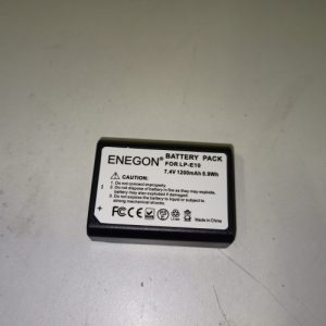 Ecost customer return ENEGON - 2 Packs de Batterie de Remplacement LP-E10 compatibles avec Les Canon