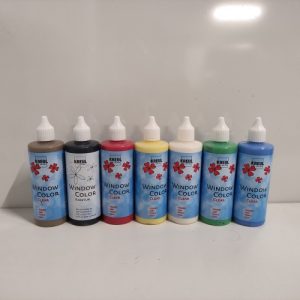 Ecost Customer Return KREUL 40155 - Window Color Power Pack Castle, for small and big creatives, 6