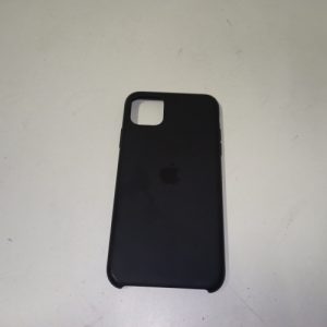 Ecost Customer Return Apple Silicone Case (for iPhone 11 Pro Max) - Black - 6.5 inches