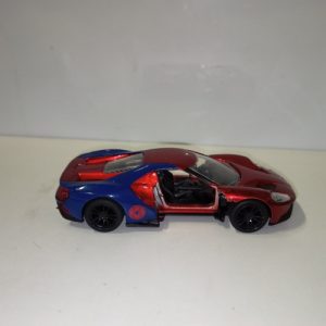 Ecost Customer Return Jada Toys Marvel Spiderman 2017 Ford GT, 1:32 Model Car