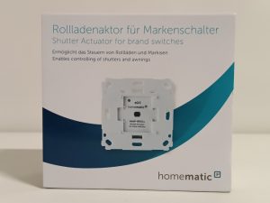 Ecost customer return Homematic IP Smart Home shutter actuator for brand switches Ecost customer return Homematic IP Smart Home shutter actuator for brand switches