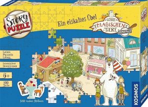 Ecost Customer Return KOSMOS 682569 Story-Puzzle: The School of Magical Animals Investigates - An Ic