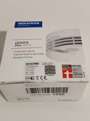 Ecost customer return Hekatron Genius Plus Edition Smoke Detector with 10 Year Battery – Test Winner Ecost customer return Hekatron Genius Plus Edition Smoke Detector with 10 Year Battery – Test Winner