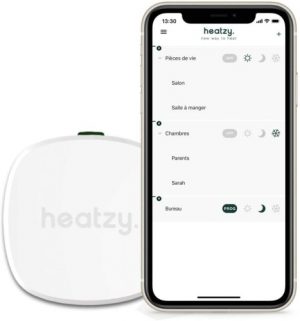 Ecost prekė po grąžinimo HEATZY - Objet Connecté - Programmateur/Thermostat Connecté et Intelligent