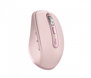 Logitech MX Anywhere 3S Mouse - RF Wireless + Bluetooth, Laser, 8000 DPI, Rose Logitech MX Anywhere 3S Mouse - RF Wireless + Bluetooth, Laser, 8000 DPI, Rose