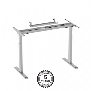 Adjustable Height Table Frame Up Up Bjorn, Gray