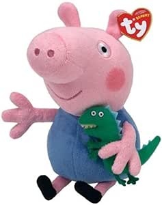 Ecost Customer Return TY 46130 Pig George - Beanie plush toy