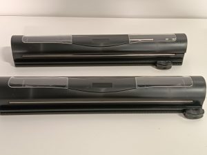 Ecost Customer Return Relaxdays Foil Cutter Set of 2, for Aluminium and Cling Film, Viewing Windo