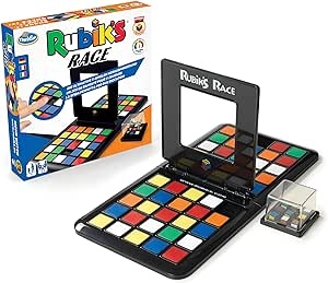 Ecost Customer Return ThinkFun 76399 Rubik's Race - The challenge for Rubik's Cube fans, fast-paced