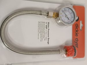 Ecost customer return Dickie Dyer Water Pressure Gauge 010 Bar 3/4 in. BSP Male Thread 884712 Ecost customer return Dickie Dyer Water Pressure Gauge 010 Bar 3/4 in. BSP Male Thread 884712