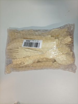 Ecost Customer Return, Pandabode™ 120 Disposable Bamboo Wooden Cutlery | Environmentally Friendly Fu Ecost Customer Return, Pandabode™ 120 Disposable Bamboo Wooden Cutlery | Environmentally Friendly Fu