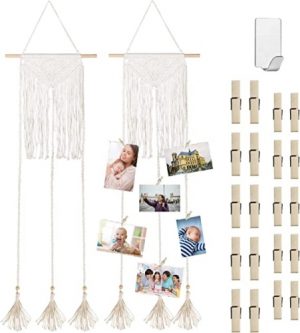 Ecost Customer Return BINOTHINK collage picture frame, photo wall collage wooden picture frame