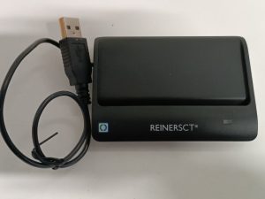 Ecost Customer Return Reiner SCT cyberJack RFID Basis nPA Smart Card Reader eID BSI-Certified wit