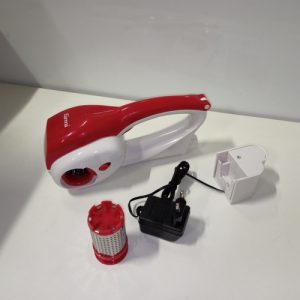 Ecost Customer Return Girmi GT0201 GT02 Grater with Stainless Steel Wheels - White/Red