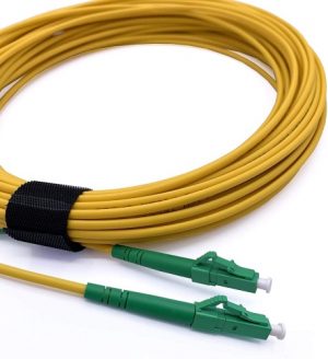 Ecost Customer Return Elfcam® - LC/APC to LC/APC Simplex Singlemode 9/125µm LSZH, FTTH Fibre Opti