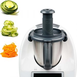 Ecost Customer Return, mixcover Improved spiral cutter, vegetable noodles, compatible with Vorwerk T