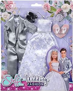 Ecost Customer Return Simba 105723495 - Steffi Love Wedding Fashion Doll with Romantic Dress and Gro