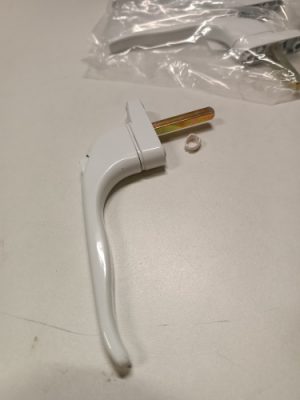 Ecost customer return Neoteck Poignée de Fen?tre 10 Pcs UPVC Poignée de Fen?tre Double Vitrage Poign