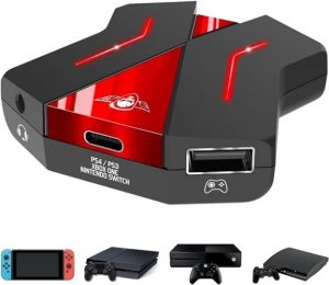 Ecost customer return SPIRIT OF GAMER - CROSSGAME 2 Adapter - Spielen Sie Tastatur und Maus auf Vide