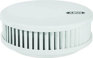 Ecost Customer Return ABUS RWM250 Smoke and Heat Alarm Pure White