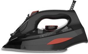 Ecost Customer Return Black+Decker BXIR300e steam iron 3000w, steam jet 200 g/min, continuous ste