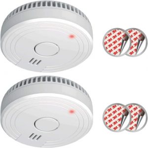 Ecost prekė po grąžinimo ELRO FS180521M 2-Pack Smoke Alarm with Magnet Mounting 5 Year Battery and C