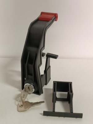 Ecost customer return Wheelie Bin Lock Common Key