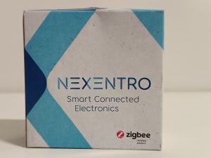 Ecost prekė po grąžinimo NEXENTRO Zigbee 57004000 Push Button Interface Double for Smart Home Retrof Ecost prekė po grąžinimo NEXENTRO Zigbee 57004000 Push Button Interface Double for Smart Home Retrof