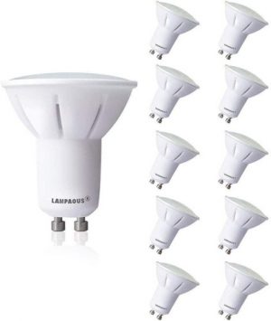 Ecost prekė po grąžinimo Lampaous GU10 LED Light Bulb 50wHalogen Gu10 Bulb Equivalent, GU10 Dimmable