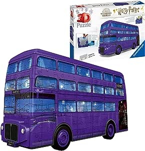 Ecost Customer Return Ravensburger Harry Potter Knight Bus 3D Jigsaw Puzzle for Kids 8 Years Up