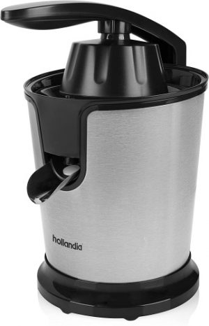 Ecost Customer Return Tristar CP-3002 Citrus Juicer, 85 Watt, 2 Cones, Pulp Filter, Black/Stainle