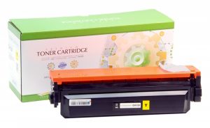 Compatible Static Control HP 410X (CF412X) / Canon CRG 046H Toner Cartridge, Yellow