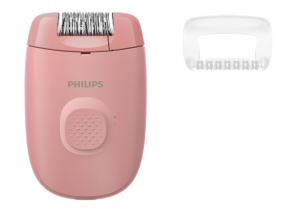 Philips 2000 Series BRE227/00 Corded Epilator, Pink