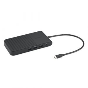 Kensington UH1500P EQ Docking Station, USB-C 5Gbps Triple Video, Black