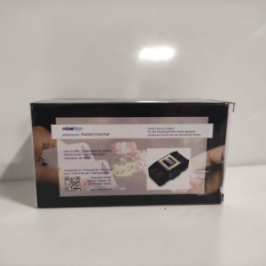 Ecost customer return Relaxdays 10020520 Black Card Shuffler, 2 Decks, 3 Years to 99 Years, Battery
