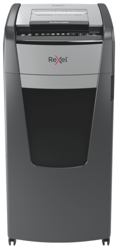 Rexel Optimum AutoFeed+ 600X Paper Shredder Cross shredding 4x36mm P-4 110L, 55 dB, Pilka/Juoda