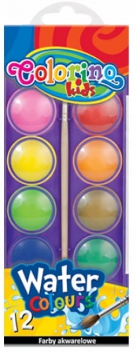 Colorino Kids Water colours small 12 colours Colorino Kids Water colours small 12 colours