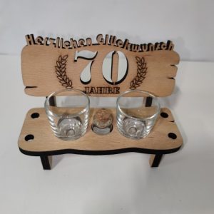 Ecost Customer Return Brynnberg Schnapps Bench with Birth Year for Birthday Occasion Laurel Ecost Customer Return Brynnberg Schnapps Bench with Birth Year for Birthday Occasion Laurel