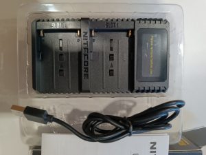 Ecost Customer Return Nitecore USN3PRO Dual-Slot USB Charger for Sony Camera Batteries Ecost Customer Return Nitecore USN3PRO Dual-Slot USB Charger for Sony Camera Batteries