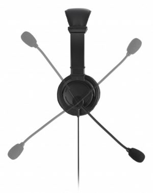 Kensington Classic Wired Headset USB-C, Black Kensington Classic Wired Headset USB-C, Black