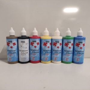 Ecost Customer Return KREUL 40155 - Window Color Power Pack Castle, for small and big creatives, 6